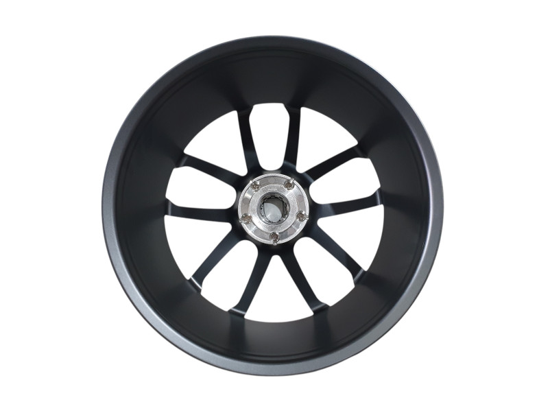 R21 Satin Gunmetal Ковані диски ( різноширокі ) на Porsche Cayenne 958 2010-2014 року