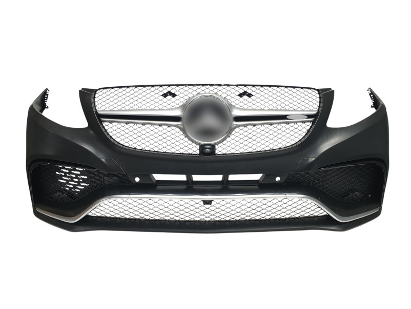 Передній бампер  ( стиль GLE63 AMG ) V1 на Mercedes-Benz GLE-Class W166 2015-2018 року