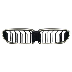 Ніздрі Чорний глянець LED ( Iconic Glow ) Old to New на BMW 5 Series G30 / G31 2017-2020 року