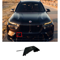Накладки на бампер  ( загушка крюка переднього бампера ) на BMW X7 G07 2022-2026 року