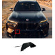 Накладки на бампер  ( загушка крюка переднього бампера ) на BMW X7 G07 2022-2026 року