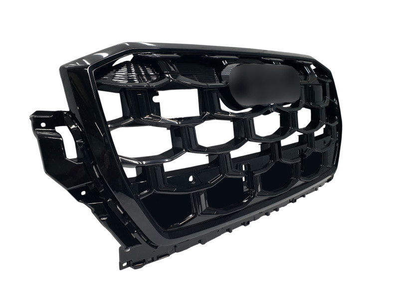Решітка радіатора  ( стиль SQ7 ) Full Black на Audi Q7 4M 2024-2026 року