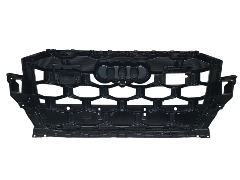 Решітка радіатора  ( стиль SQ7 ) Full Black на Audi Q7 4M 2024-2026 року