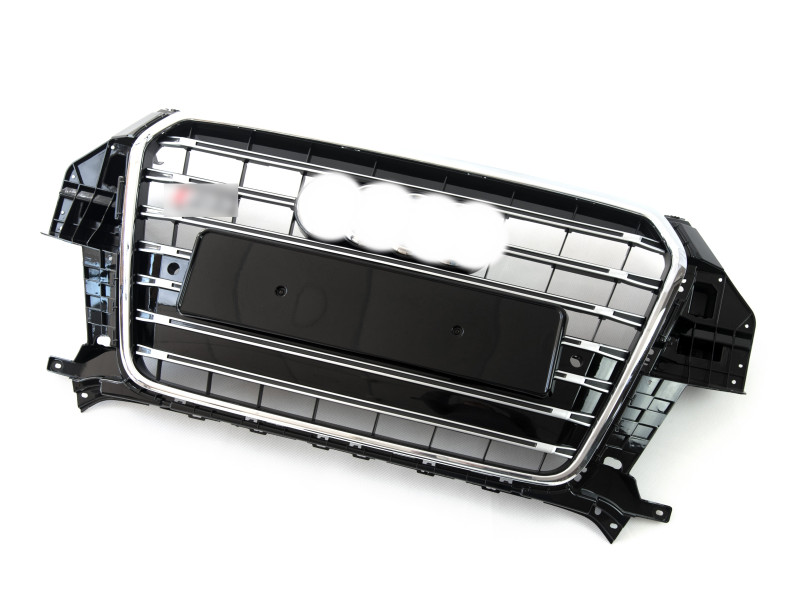 Решітка радіатора Chrome Black ( в стилі SQ3 ) на Audi Q3 8U 2011-2014 року