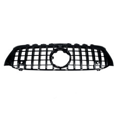 Решітка радіатора Full Black ( з місцем під камеру ) GT на Mercedes-Benz A-Class W177 2018-2022 року