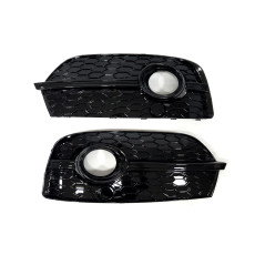 Решітки в бампер Full Black ( стиль RSQ3 під туманки ) на Audi Q3 8U 2011-2014 року