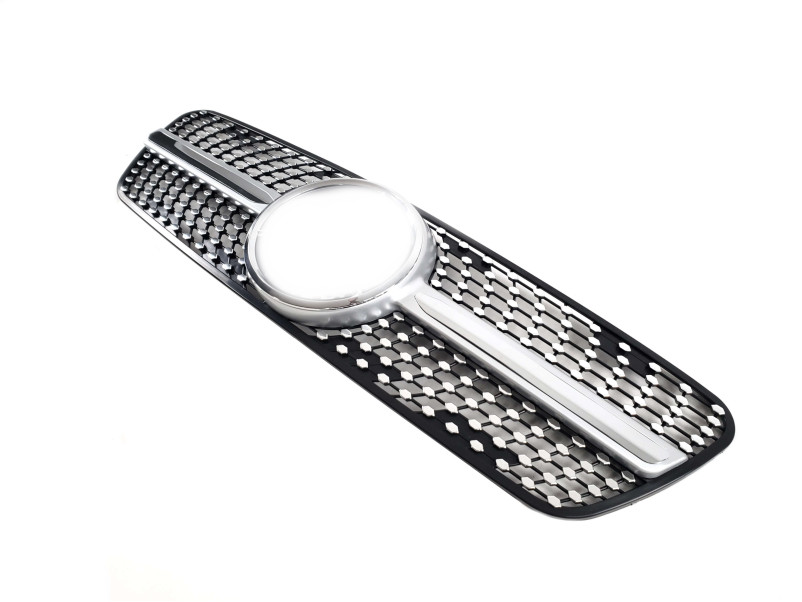 Решітка радіатора Silver Diamond на Mercedes-Benz ML-Class W163 1997-2005 року