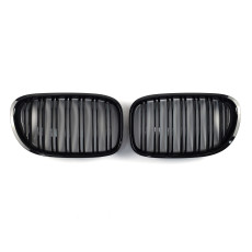 Ніздрі Чорний глянець ( Подвійні M-Look ) на BMW 7 Series F01 / F02 2008-2015 року