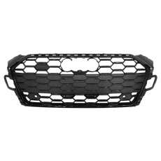 Решітка радіатора Full Black ( Gloss / Matte ) ( в стилі S5 ) на Audi A5 B9 2020-2025 року