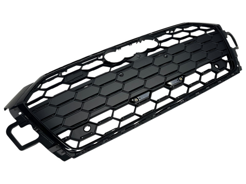 Решітка радіатора Full Black ( Gloss / Matte ) ( в стилі S5 ) на Audi A5 B9 2020-2025 року