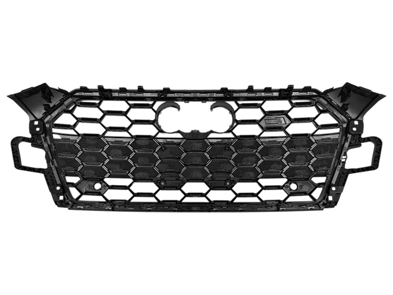 Решітка радіатора Full Black ( Gloss / Matte ) ( в стилі S5 ) на Audi A5 B9 2020-2025 року
