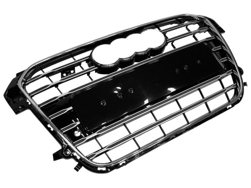 Решітка радіатора Chrome Black ( в стилі S1 ) на Audi A1 8X 2010-2014 року