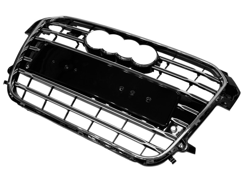 Решітка радіатора Chrome Black ( в стилі S1 ) на Audi A1 8X 2010-2014 року