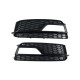 Решітки в бампер Full Black ( стиль S5 під туманки ) S-Line на Audi A5 8T 2011-2016 року
