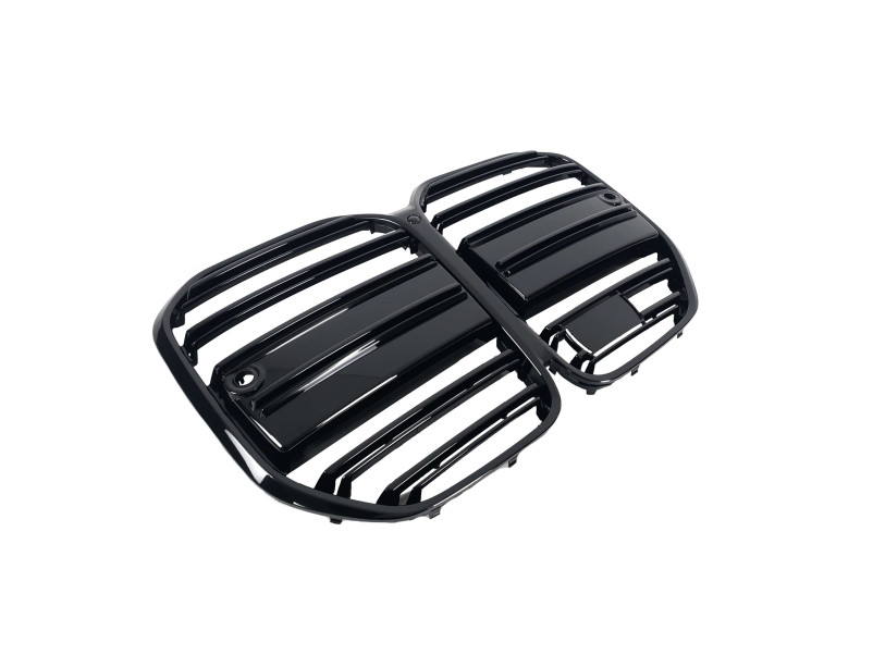 Ніздрі Чорний глянець ( Подвійні M-Look ) під дистронік на BMW 4 Series G22 / G23 2020-2024 року