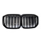 Ніздрі Чорний глянець ( Подвійні M-Look ) на BMW X7 G07 2018-2022 року