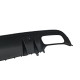 Дифузор ( заднього бампера ) Chrome Black / Chrome Pipe ( стиль C63 S ) Sedan на Mercedes-Benz C-Class W205 2018-2021 року
