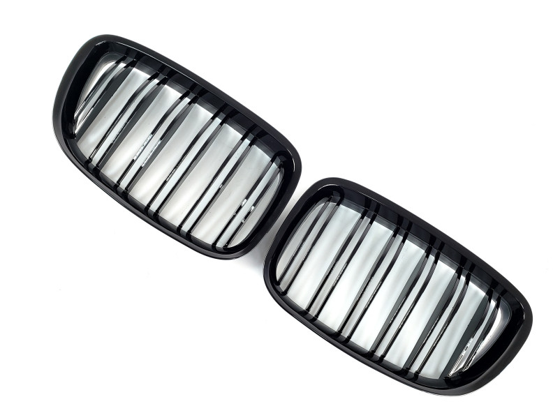 Ніздрі Чорний глянець ( Подвійні M-Look ) на BMW 5 Series ( GT ) F07 2009-2017 року