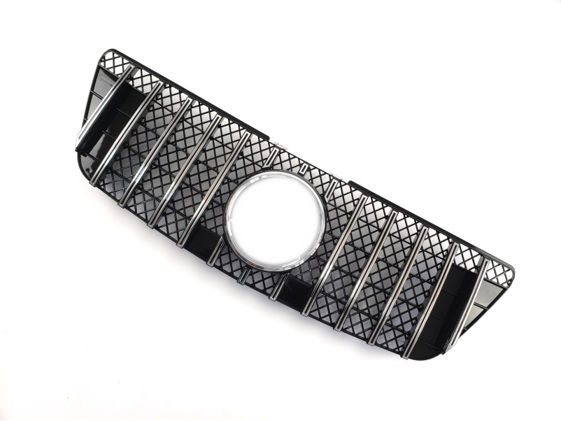 Решітка радіатора Chrome Black GT на Mercedes-Benz ML-Class W164 2008-2011 року