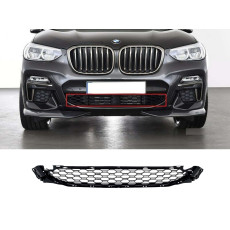 Решітки в бампер  середня M-Paket на BMW X3 G01 2018-2022 року