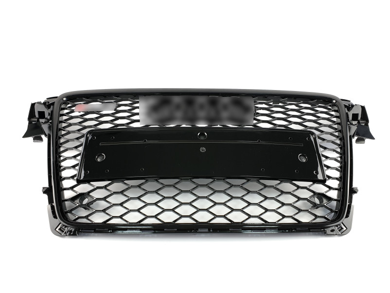 Решітка радіатора Full Black ( в стилі RS4 ) на Audi A4 B8 2007-2011 року