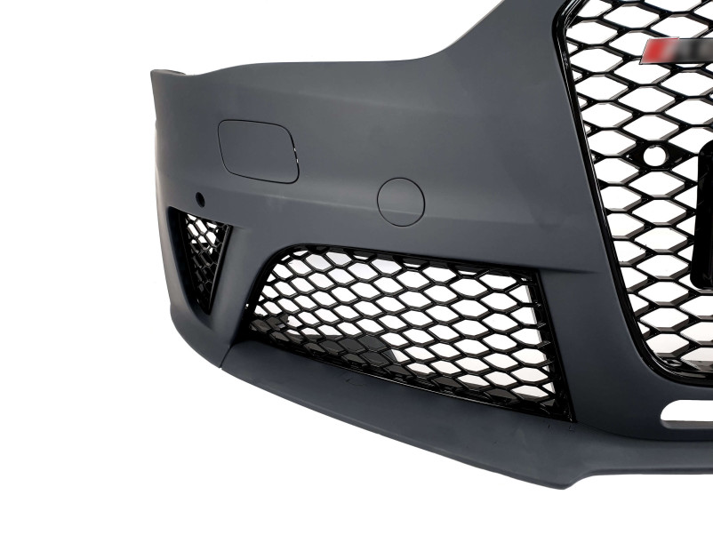 Передній бампер  ( стиль RS4 ) на Audi A4 B8 2011-2015 року