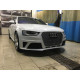 Передній бампер  ( стиль RS4 ) на Audi A4 B8 2011-2015 року