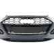 Передній бампер  ( в стилі RS4 ) на Audi A4 B9 2019-2023 року