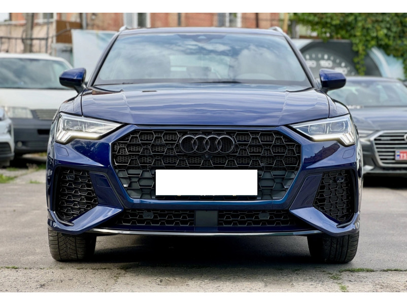 Передній бампер  ( в стилі RSQ3 ) на Audi Q3 83A 2018-2023 року