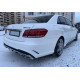 Задній бампер  ( стиль E63 AMG ) на Mercedes-Benz E-Class W212 2013-2016 року