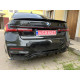 Дифузор ( заднього бампера ) Чорний глянець ( Rock style ) на BMW 7 Series G11 / G12 2019-2023 року