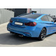 Задній бампер  ( стиль M4 F82 ) на BMW 4 Series F32 / F33 2013-2020 року