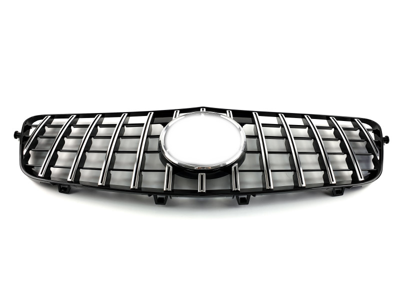 Решітка радіатора Chrome Black GT на Mercedes-Benz E-Class W212 2009-2013 року