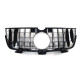 Решітка радіатора Chrome Black 2 Line GT на Mercedes-Benz GL-Class X164 2009-2012 року