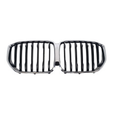 Ніздрі Чорний глянець / Хром рамка ( 1 BAR ) на BMW X5 G05 2018-2022 року