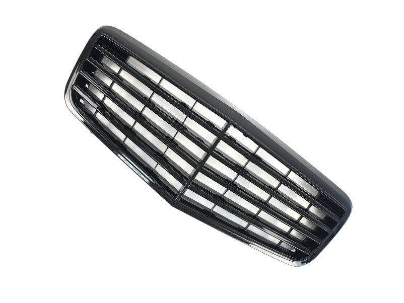 Решітка радіатора ALL Black ASSY на Mercedes-Benz E-Class W211 2007-2009 року