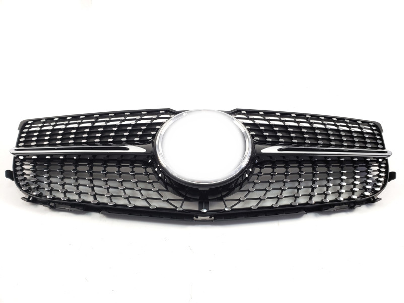 Решітка радіатора  Diamond Black на Mercedes-Benz GLK-Class X204 2012-2015 року