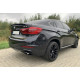 Спойлер Чорний глянець V2 на BMW X6 F16 2014-2018 року