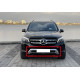 Накладки на бампер  передній на Mercedes-Benz GLS-Class X166 2015-2019 року