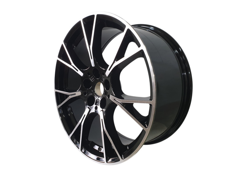 R19 Chrome Black ( різноширокі ) Диски на BMW 3 Series F30 / F31 2011-2018 року