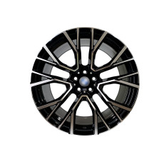 R22 Chrome Black ( різноширокі ) Диски на BMW X5 F15 2013-2018 року