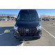 Решітка радіатора  ( GT Chrome Black ) без рамки на Mercedes-Benz SPRINTER W907 2017-2025 року