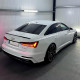 Спойлер Чорний глянець V1 на Audi A6 C8 2018-2023 року