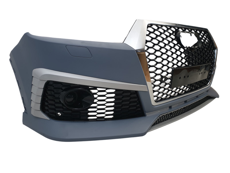 Передній бампер  ( RS Style ) Chrome на Audi Q7 4M 2015-2020 року