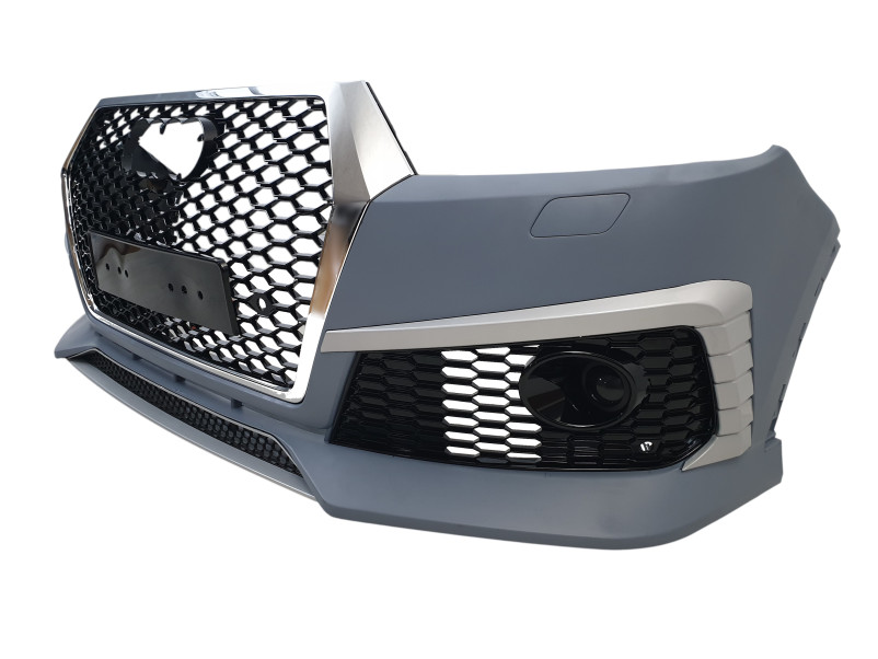 Передній бампер  ( RS Style ) Chrome на Audi Q7 4M 2015-2020 року