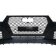 Передній бампер  ( RS Style ) Chrome на Audi Q7 4M 2015-2020 року