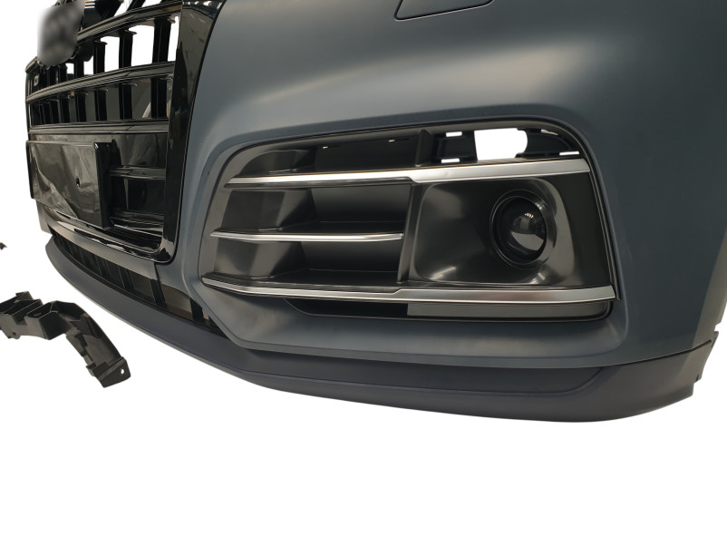 Передній бампер  ( S-Line ) V1 на Audi Q5 80A 2016-2020 року
