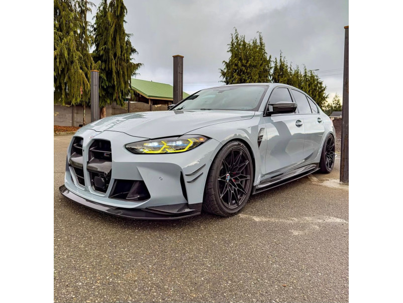 Губа ( Карбон )  ( канарди ) V1 на BMW M3 G80 / G81 2021-2026 року