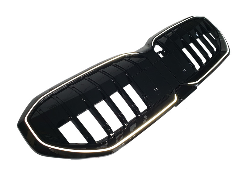 Ніздрі Чорний глянець LED ( Iconic Glow ) на BMW 5 Series G60 / G61 2023-2025 року
