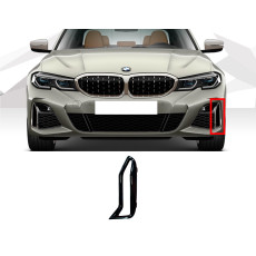 Решітки в бампер Чорний глянець Декоративна рамка LH на BMW 3 Series G20 / G21 2018-2022 року